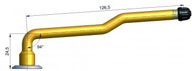 Valve Universelle PL Montée Triple Coudage 25-127mm 10Pcs