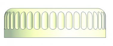 Ecrou De Valve Air/Eau Polyamide 100Pcs