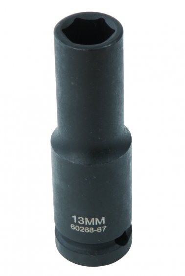 Douilles à choc 1/2" longue extra mince hex17