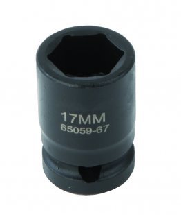 Douille à choc 1/2" courte hex19