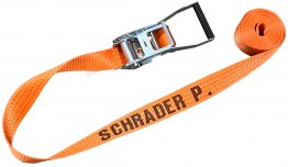 Sangle d'Arrimage À Cliquet Large 400X5cm LC 4T Orange