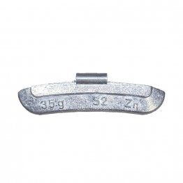 boite de 50pcs de masses a ressort 35g en zamak brut