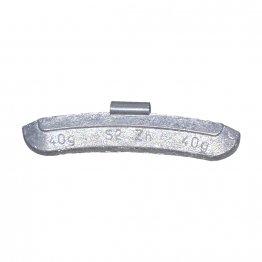 boite de 50pcs de masses a ressort 40g en zamak brut