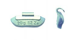 boite de 100pcs de masses a ressort 10g en zamak traite